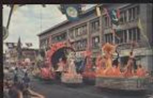 A race riot breaks out in the North Side of Minneapolis on Plymouth Street during the Minneapolis Aquatennial Parade
