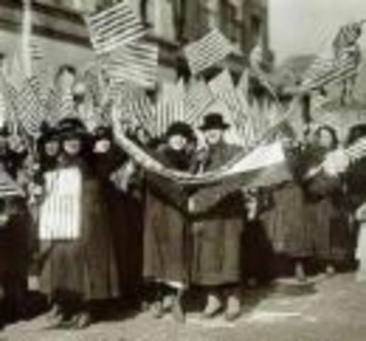 Women are Granted the Right to Vote