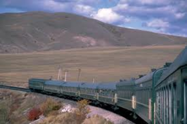 Ignauguracion del Tren Transiberiano