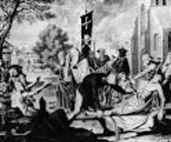 The start of Black Death