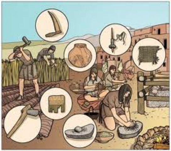 CULTURA PRECERAMICA 8000-3500 A.C