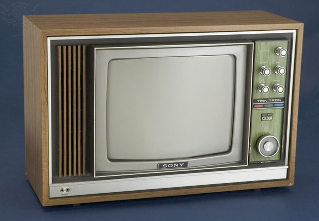 First TV black and white