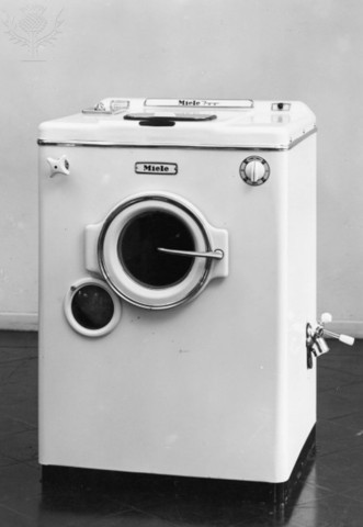 grandpa got a washing machine