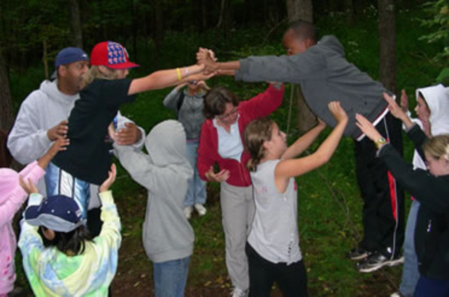 Camping with ICS at Camp Onas