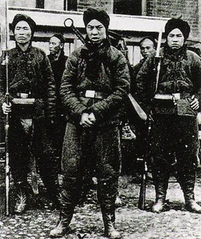 Revolución antiimperialista de los bóxers en China