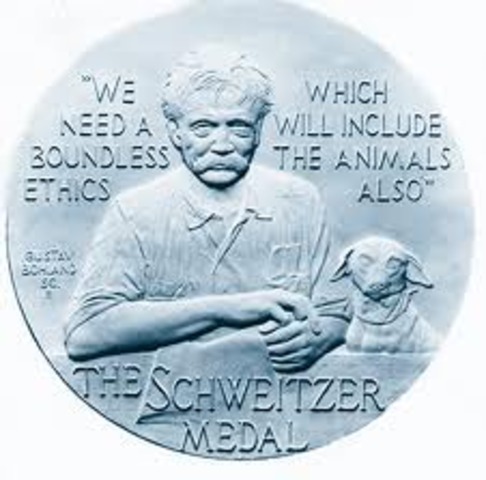 Albert Schweitzer Award from Animal Welfare Institute