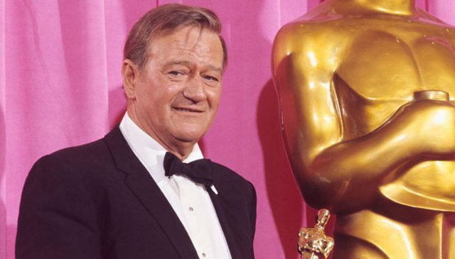 john wayne wins a oscor
