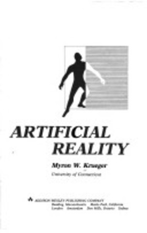 Book, "Artificial Reality" by Myron W. Krueger