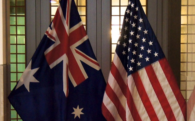 The United States and Australia declare war on Japan