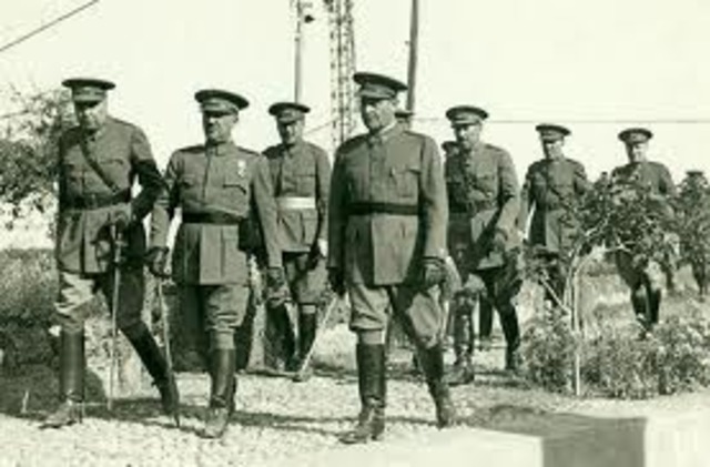 Comienza el Golpe de Estado.