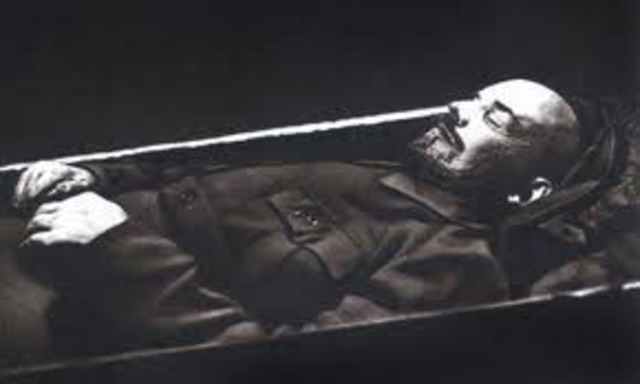 Muerte de Lenin