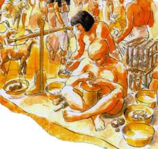 Los egipcios como primeros ccomerciantes