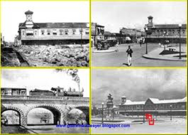 incia el ferrocarril en Guatemala