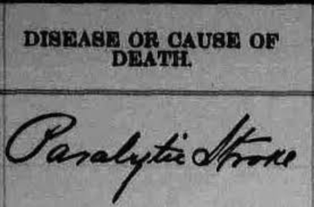 Suffers Paralytic Stroke