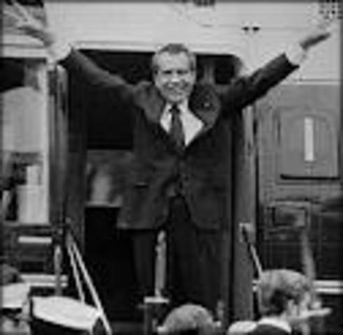 Richard Nixon elected president