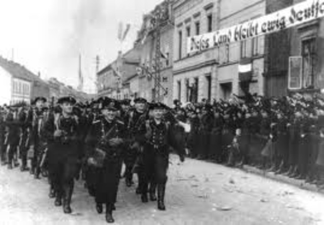 Hitler ocupó la ciudad de Memel