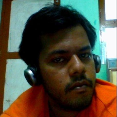 akhil in room listining to music