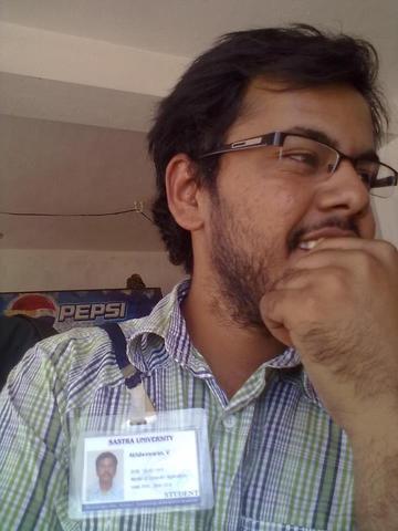 akhil at tea shop opposite university