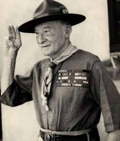 Met Sir Robert Baden-Powell
