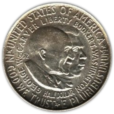 Carver on half-dollar