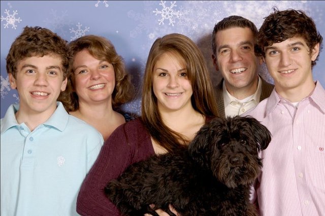 You meet my family for the first time