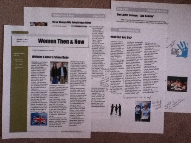 Passion Project Newspaper