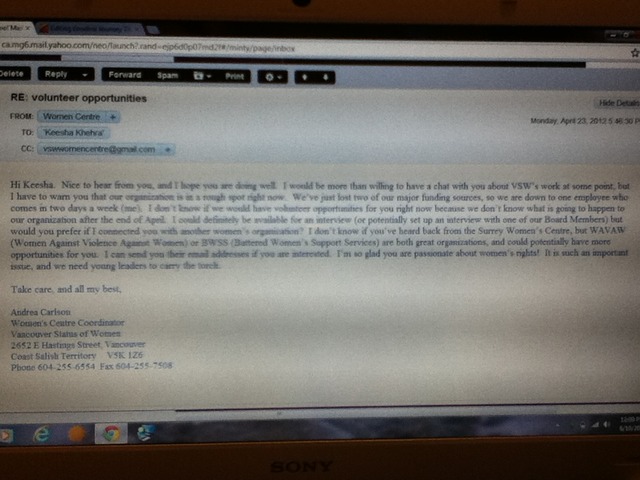 Looking for an Interview