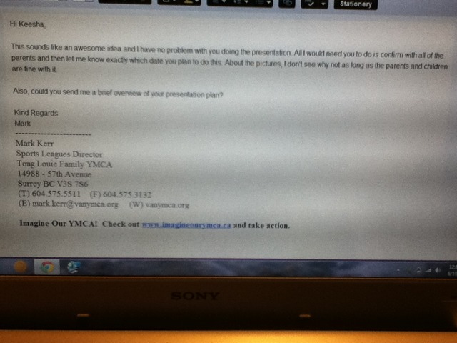 Arranging Presentation