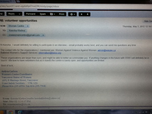 Interview with Andrea Carlson