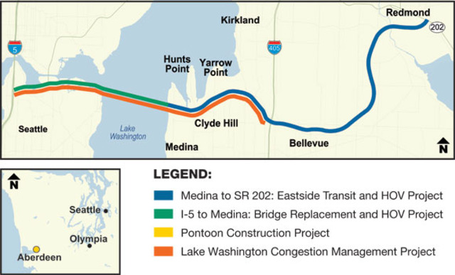 Construction on the Homer M. Hadley Memorial Bridge is completed
