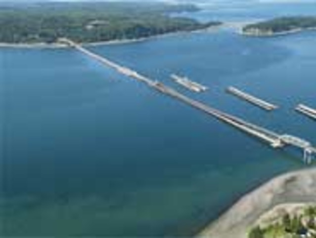 Hood Canal Bridge Dedicated to William A. Bugge