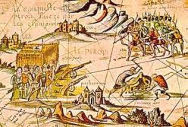 Francisco Pizarro conquista Perú