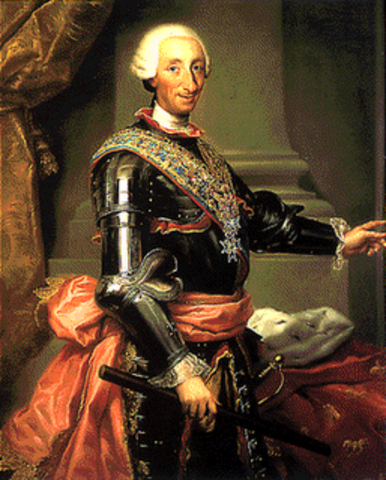 CARLOS III ACCEDE AL TRONO DE ESPAÑA