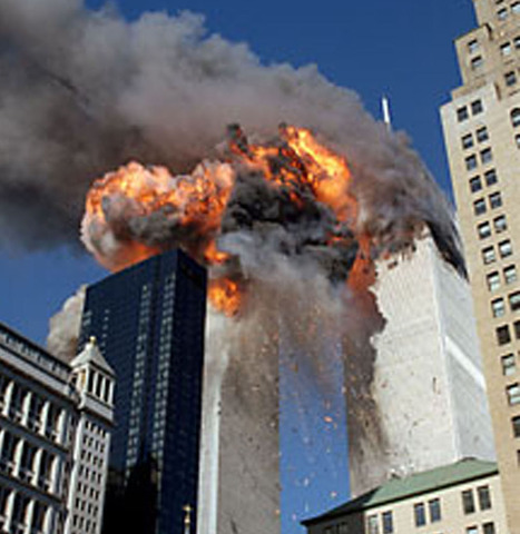 Caida del World Trade Center