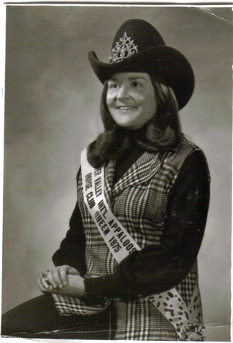 Became Queen of Appaloosa Horses Club