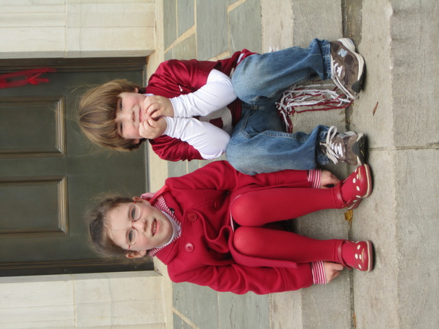 twins started kindergarten