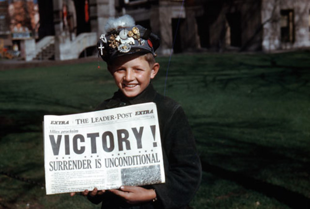 Canada declares war on Germany