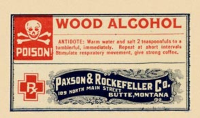 Wood Alcohol Kills 100