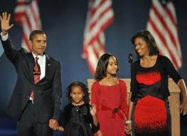 obama elected as presedent