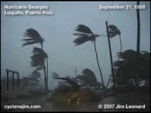 huricane george in puerto rico