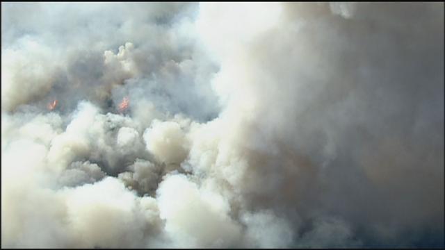 7:47 p.m. - 5,000 acres are burning