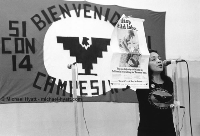 Huerta resigns as Vice President of UFW