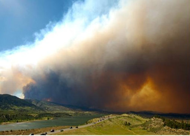 6:37 a.m. - High Park Fire is now more than 36,000 acres