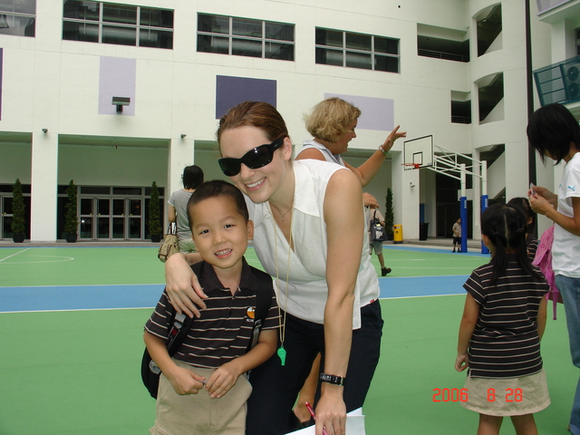 I went to RCHK, first day of school