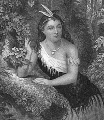 Pocahontas was born in Virginia