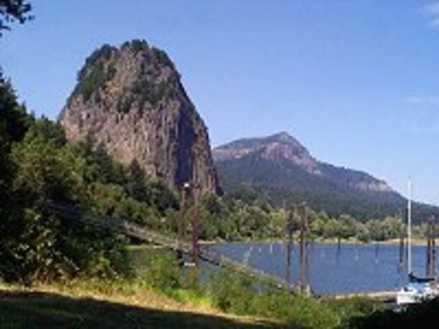 Clark sees Beacon Rock