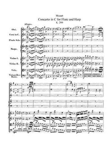 Concierto para arpa y flauta