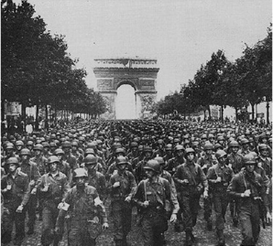 Levantamiento francés contra los alemanes.