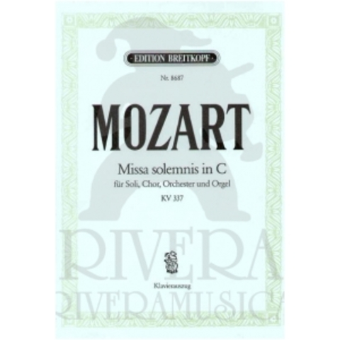 Misa Solemne en Do mayor