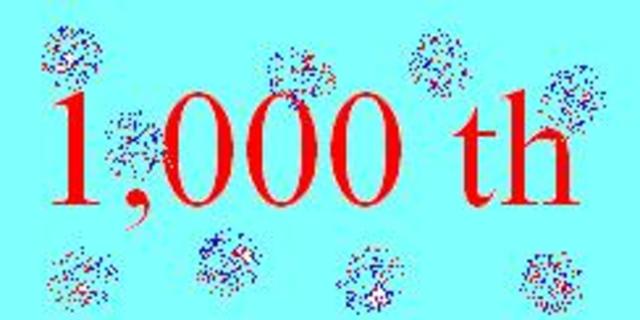 1,000th ACE Curriculum Sheet Published!